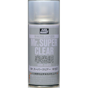 GSIクレオス ミスターホビー B516 Mr.スーパークリアースプレー 溶剤系スプレー 半光沢 GSI クレオス