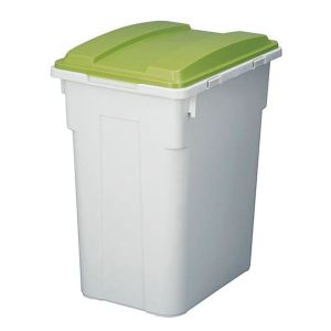 新輝合成 トンボ TONBO トンボ 連結カラー分別ペール 70L グリーン フタ付 つながる ゴミ箱 TONBO 新輝合成