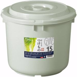 新輝合成 トンボ TONBO トンボ つけもの 容器 15型 フタ付 グレー TONBO 新輝合成