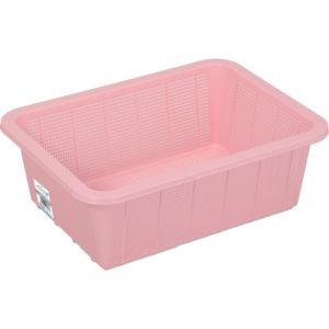 新輝合成 トンボ TONBO トンボ アシスト 抗菌 角ざる 深 1型 ピンク TONBO 新輝合成