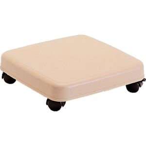 サンコープラスチック サンコープラスチック ラクゴロ S ベージュ キャスター付平台車