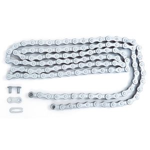 サギサカ SAGISAKA サギサカ ハイガードチェーン 一般自転車用 1/2x1/8 シルバー 13501