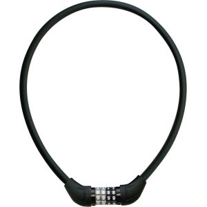 ジェイアンドシー J&C ジェイアンドシー 可変ダイヤルワイヤーロック 60cm ブラック 70201