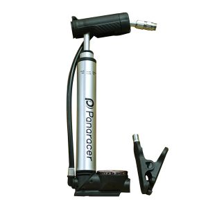 パナレーサー Panaracer パナレーサー 可変式ミニフロアポンプ 英米仏 シルバー 70990