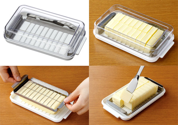  スケーター SKATER スケーター ステンレス カッター式 バターケース バターナイフ付 BTG2DX