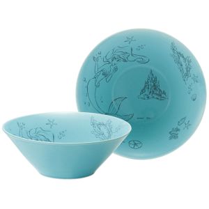 スケーター SKATER スケーター アリエル ディズニー ターコイズ 陶器製ボウル 大 21cm CHBW21