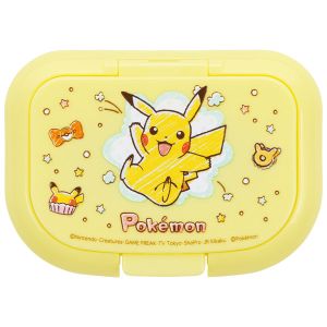 スケーター SKATER スケーター ピカチュウ23 抗菌ウエットシート用フタ WTL1AG