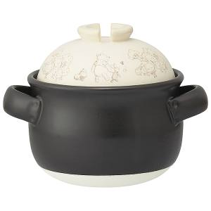 スケーター SKATER スケーター くまのプーさん 萬古焼 ごはん 鍋 1合 CHDN1