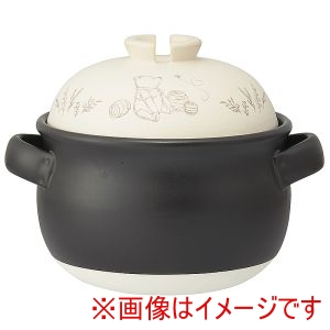 スケーター SKATER スケーター くまのプーさん 萬古焼 ごはん 鍋 3合 CHDN3