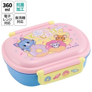 スケーター SKATER スケーター とむとじぇりーごっご 抗菌 ふわっとタイト ランチボックス 360ml QAF2BAAG 弁当箱