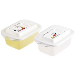 スケーター SKATER スケーター スヌーピー 水彩 エアー弁ふわっと保存容器 M FCNF1W