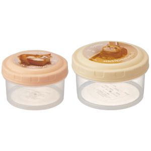 スケーター SKATER スケーター 茶太郎ときなこ 抗菌丸型コンテナ S M セット RFC2SAG