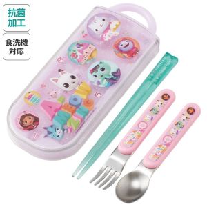 スケーター SKATER スケーター ギャビーのドールハウス 抗菌 食洗機対応 スライド式 トリオセット TACC2AG