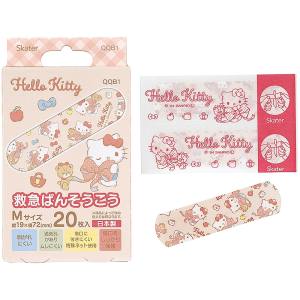 スケーター SKATER スケーター キティ ビックリボン 救急 ばんそうこう M 20枚入 QQB1