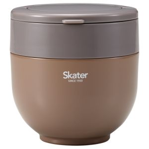 スケーター SKATER スケーター ナッツブラウン 保温保冷丼ぶりランチジャーハンドル付 LDNO8AG