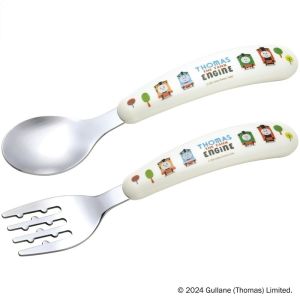 スケーター SKATER スケーター トーマス×つむぱぱ ステンレススプーン&フォーク SFBS1