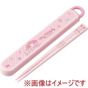 スケーター SKATER スケーター マイメロディ ビックリボン 抗菌 食洗機 対応 スライド式 箸16.5cm 箸箱 セット ABS2AMAG
