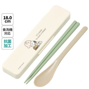 スケーター スケーター スヌーピー バッジ 抗菌 食洗機対応 音がならない コンビセット CCS3SAAG