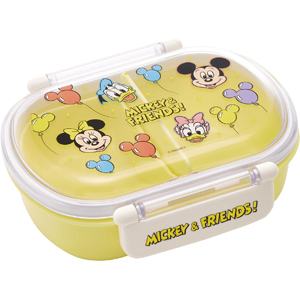 スケーター SKATER スケーター ミッキーフレンズ 風船 抗菌 ふわっとタイト ランチボックス 360ml QAF2BAAG 弁当箱
