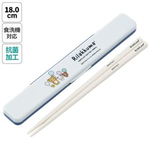 スケーター SKATER スケーター リラックマ ふわっと風船 抗菌音の鳴らない箸 箸箱セット ABC3AG