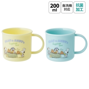 スケーター SKATER スケーター スヌーピー ブラザーズ 抗菌 食洗機対応 プラスチック コップ 2個セット KE4AAGW