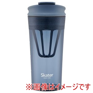 スケーター SKATER スケーター ブルーグレー シェイカー付き タンブラー 420ml PTBFS4