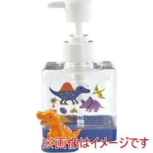 スケーター SKATER スケーター ディノサウルス マスコット付き ソープディスペンサー 250ml BSSD1