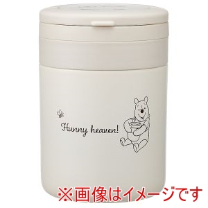 スケーター SKATER スケーター くまのプーさん シンプルロゴ 折りたたみハンドル付き デリカポット 300ml LJFO3