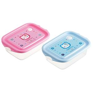 スケーター SKATER スケーター キティ カオハナ 抗菌 シールボックス 500ml 2P FCN2WAG