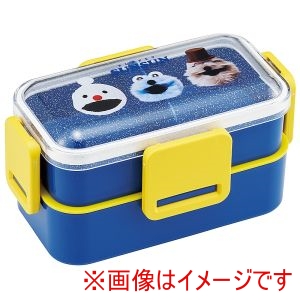 スケーター SKATER スケーター パペットスンスン 2段 ふわっと 弁当箱 600ml PFLW4