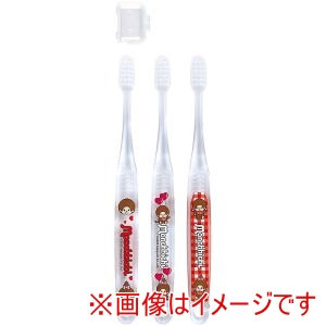 スケーター SKATER スケーター モンチッチ クリア 歯ブラシ 3本セット TBCR6T