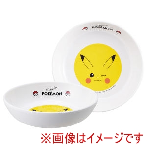 スケーター SKATER スケーター ピカチュウ フェイス 25 薄肉 メラミン 小鉢 MBL3P