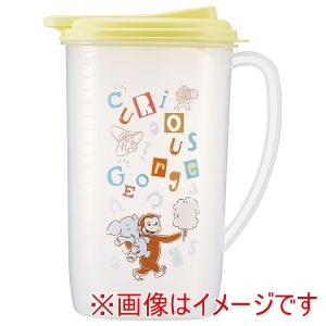 スケーター SKATER スケーター おさるのジョージ アルファベッド ウォーターポット 1900ml CI19