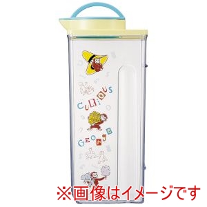 スケーター SKATER スケーター おさるのジョージ アルファベット 耐熱 縦横 冷水筒 2.2L CJ22N