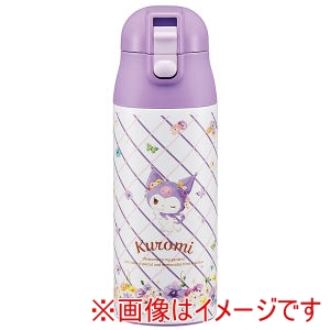 スケーター SKATER スケーター クロミ パステル水彩花柄 ワンプッシュ ステンレス マグボトル 360ml SDPC4