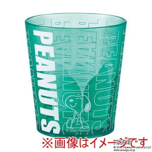 スケーター SKATER スケーター スヌーピー アクリル コップ 280ml ネオングリーン KSA4J