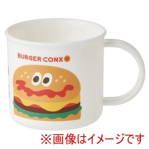 スケーター SKATER スケーター バーガーコンクス HELLO 食洗機対応 プラ コップ 200ml KE4A
