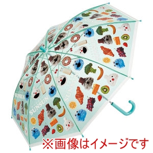 スケーター SKATER スケーター パペットスンスン 子供用 ビニール傘 45cm UBV45