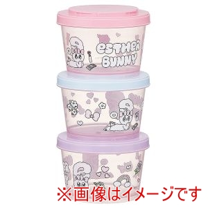 スケーター SKATER スケーター エスターバニー 薄肉 保存容器 3Pセット 240ml SIJ3