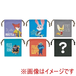スケーター SKATER スケーター ズートピア ブラインド ランチ巾着 M KBB21