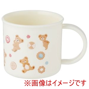 スケーター SKATER スケーター シュガーベアー 食洗機対応 プラ コップ 200ml KE4A