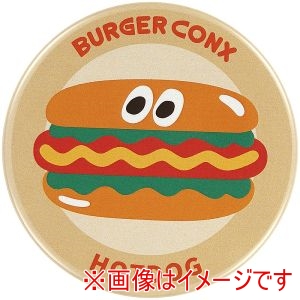 スケーター SKATER スケーター バーガーコンクス ホットドック 缶バッジ ZCB76