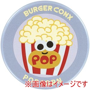 スケーター SKATER スケーター バーガーコンクス ポップコーン 缶バッジ ZCB76