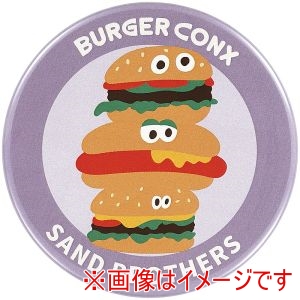 スケーター SKATER スケーター バーガーコンクス サンドブラザーズ 缶バッジ ZCB76