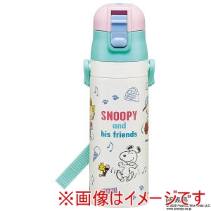 スケーター SKATER スケーター スヌーピー ファンフレンズ 超軽量 ダイレクトボトル 470ml SDC4