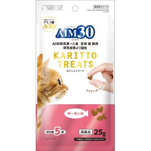 マルカン MG マルカン AIM30 カリッとトリーツ サーモン味 5g×5袋 MG
