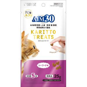 マルカン MG マルカン AIM30 カリッとトリーツ シーフード味 5g×5袋 MG
