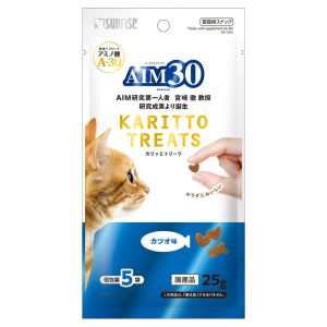 マルカン MG マルカン AIM30 カリッとトリーツ カツオ味 5g×5袋 MG