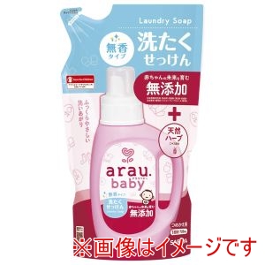 サラヤ SARAYA 東京サラヤ アラウベビー 洗たくせっけん 無香タイプ 720mL 詰替用