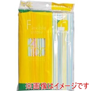 シンワ シンワ TS-54 トロピカルまがるストロー 100P TS-54